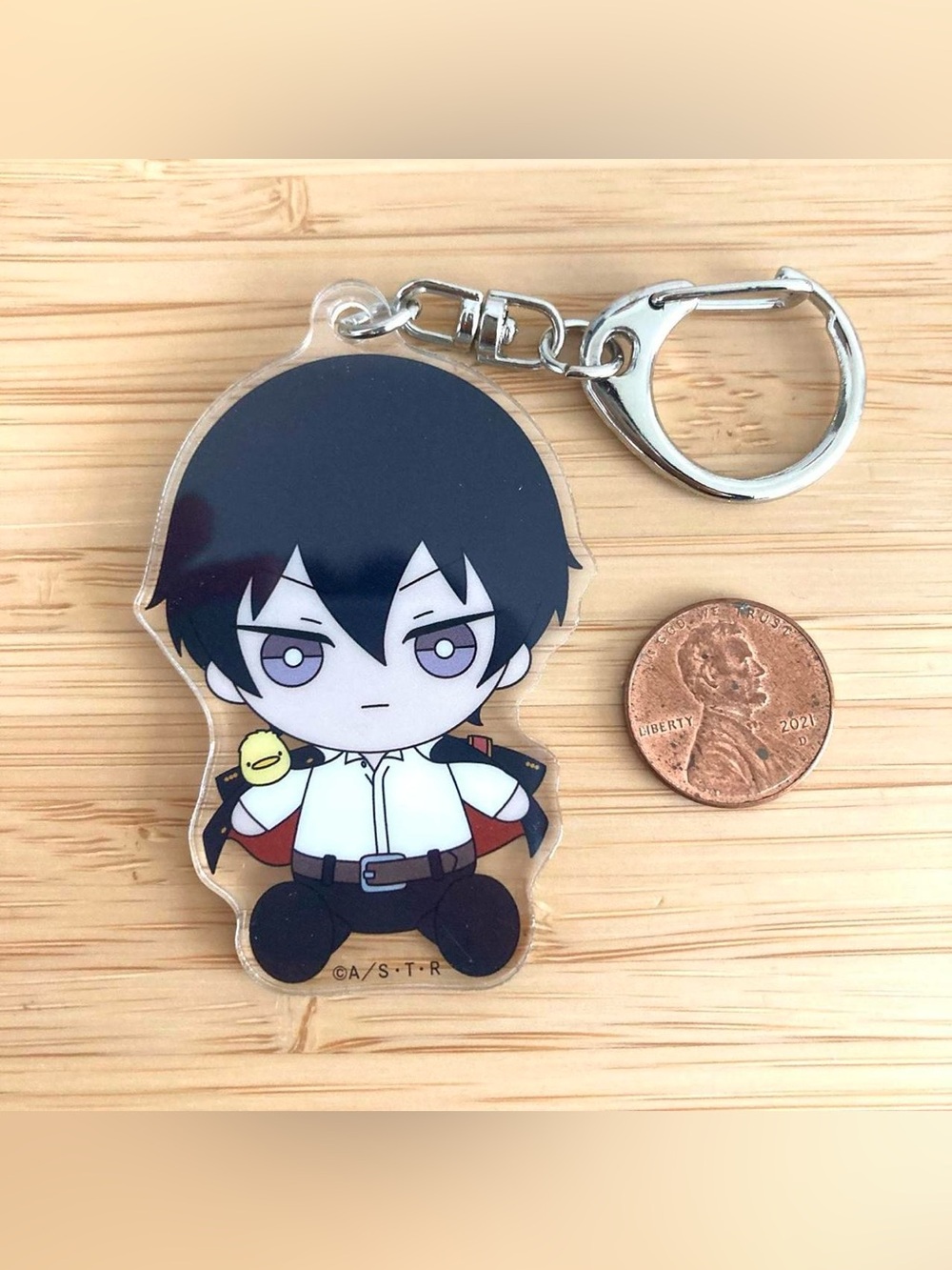 Rare Katekyo hitman reborn acrylic keychain